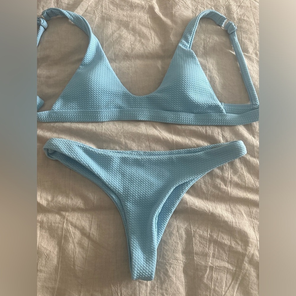 Baby Blue Bikini - Picture 3 of 4
